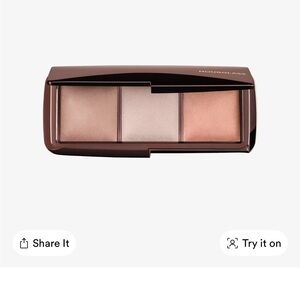 Hourglass Ambient Lighting Palette - Taupe, Champagne, Coral